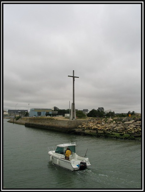 Boat arriving