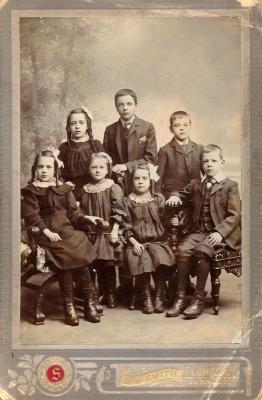 Joseph & Margarets Children About 1907
