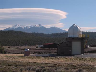 Lenticular Clouds over the San Francisco Peaks