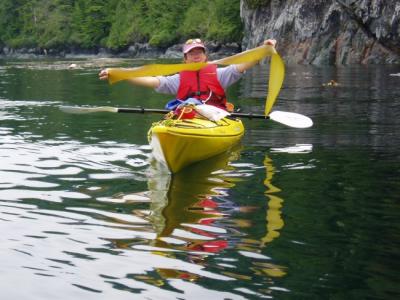 port hardy kayak- with the kelp