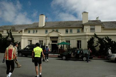 After lunch, stoped at Pebble Beach Lodge