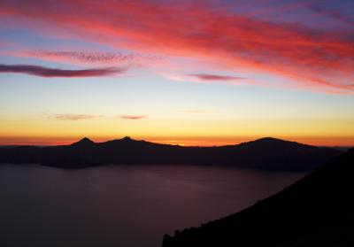 Sunset at Crater Lake 2