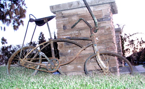 Scorched Bicycle<br> Birch Bluff Avenue