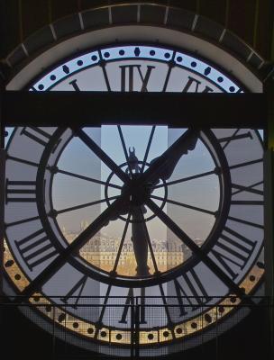 Clock in D'Orsay Museum