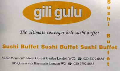 Gili Gulu: Sushi Bar