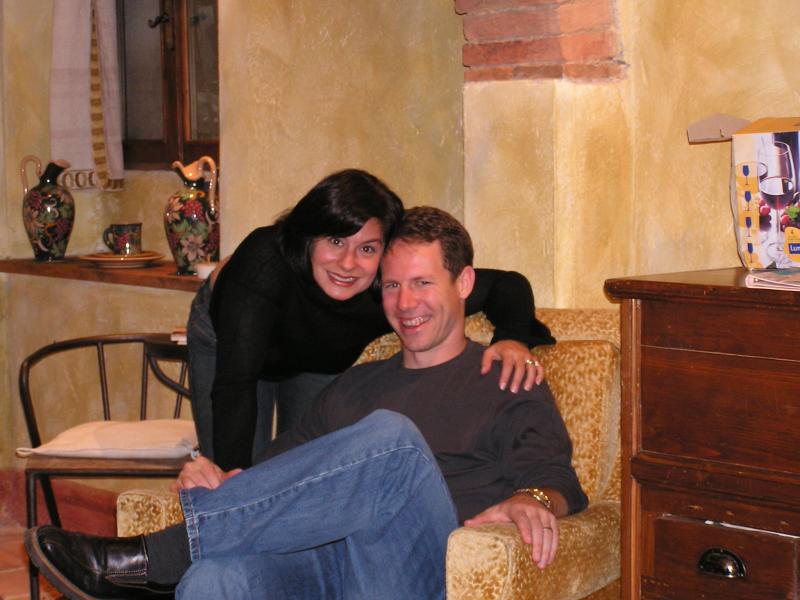 Julie & Brent Baker, newlyweds from home on honeymoon