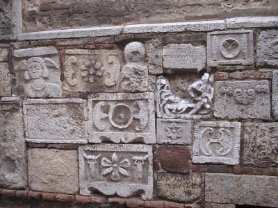 Medieval wall art