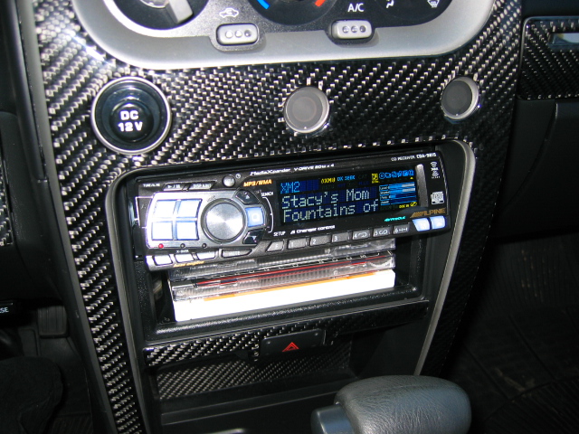 My new deck, the Alpine CDA-9815 and I added XM!