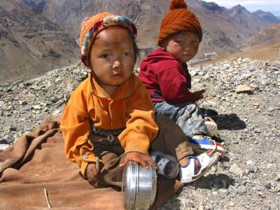 Tibetan children