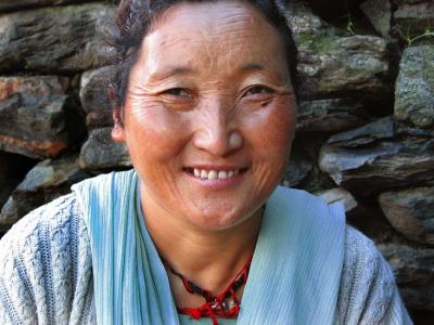 Tibetan woman, Rotang pass