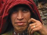 village woman, Kullu valley