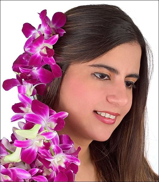 <b>The Orchid Lady *</b><br><i>Vikas</i>