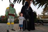 Too young to know that you must FEAR Darth Vader.