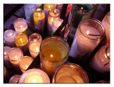 Votive Candles, La Placita Church