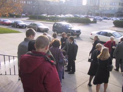 The families lining up outside.jpg