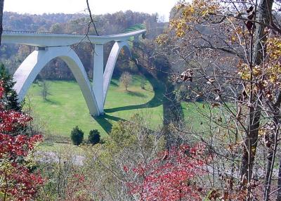 Bridge on the Natchez Trace Parkway near Nashville