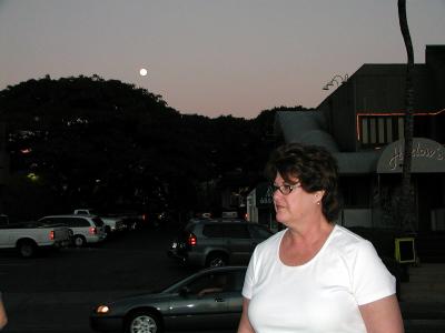 Moonrise @ the condo