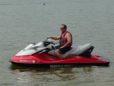 Jet Skis are very popular in Hendersonville