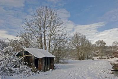 Balade hivernale prs du village de Chars - Lanscapes with snow in French Vexin