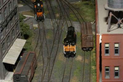 N Scale Module by Bill Denton. Kingsbury Branch