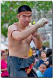 Martial arts fighter - Wat Arun, Bangkok