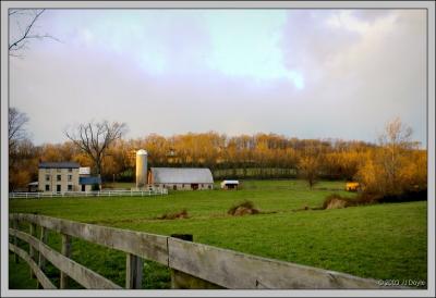 Rural Fall Dusk