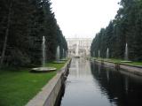 The Approach to Peterhof  The Palace of Tsars built in 1705