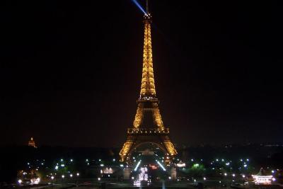 La Tour Eiffel, taken from theTrocadero district