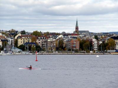 View of Oslo from Bygdoy peninsula