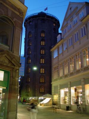 Round Tower at night (Rundetarn)