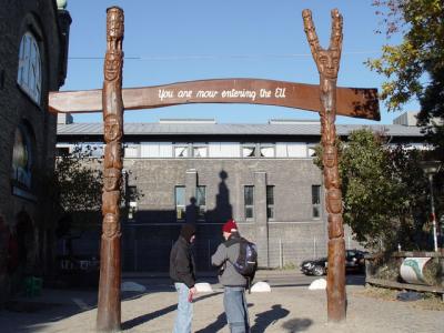 Departing the Free Town of Christiania