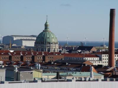 Copenhagen skyline from Round Tower
