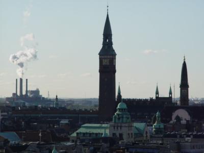 Copenhagen skyline from Round Tower