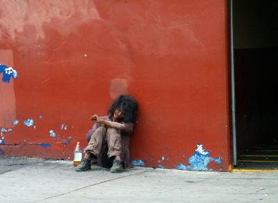 Skid Row person