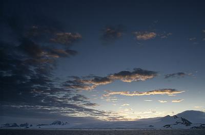 Antarctic Sound Sunset 0409