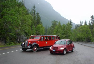 2 Red Buses on Going ToThe Sun Road.jpg