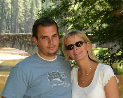Jeff and his mom