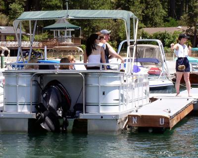 Getting ready to go out on the party boats