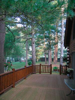 Walkway on other side of house