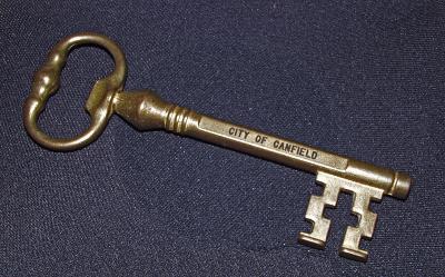 Key to the City of Canfield, Ohio