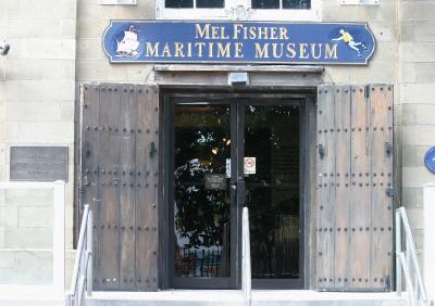 Mel Fisher's Museum.  We decided to leave the $560,000 spoon in the case along with all the other items from the Atocha he has for sale.