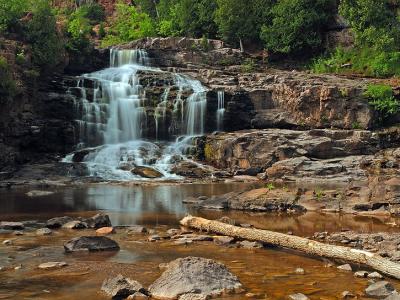 Falls at Gooseberry Falls State Park