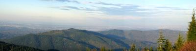 Squak Mt., Cougar Mt., Seattle Panaroma from T1 - early morning