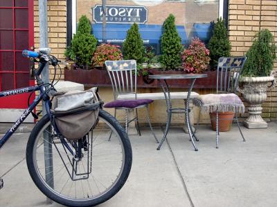 Bike and Tables