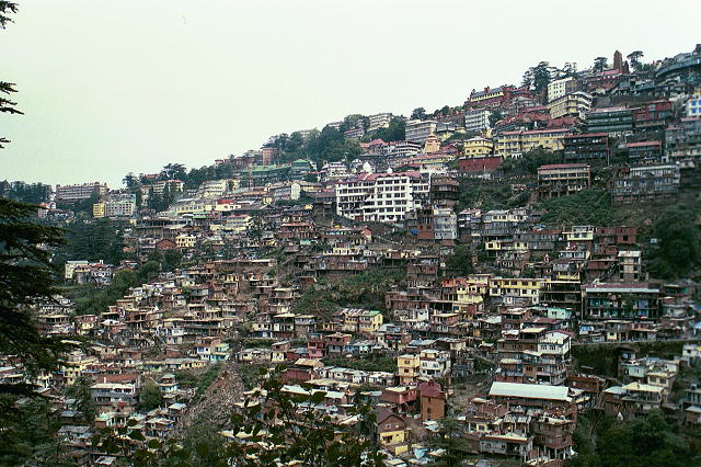 Shimla, hoofdstad Himachal Pradesh