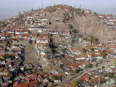A gecekondu (shanty town) from the Kale