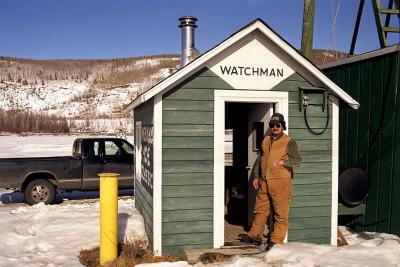 Ice Classic watchman on duty