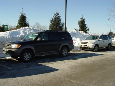 Pompous parking habits ...