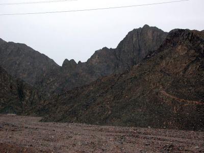 Fahrt durch das Sinai-Gebirge nach Dahab