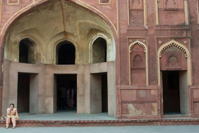High arch in Agra Fort